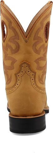 Twisted X Women's 9" Ruff Stock, Wide Square Toe with CellSole, Honey & Honey, 9 B in Kuwait