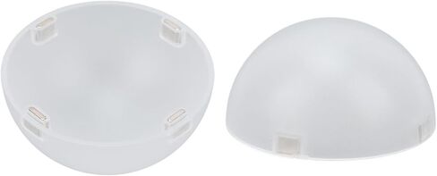 CHICIRIS Round Flash Head Diffuser Dome Magnetic Adsorption for V1 Series | Soft Light Plastic Modifier, for H200R Round Flash Heads, Compatible with Color Filters, Easy Attach in Kuwait