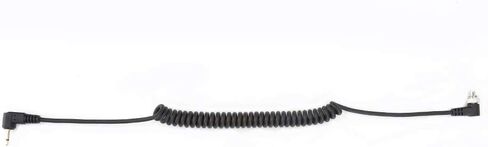Acouto 2.5mm Flash Sync Cable for Professional Photography with Screw Lock Coiled Design for Camera Flash Trigger 100cm Long in Kuwait