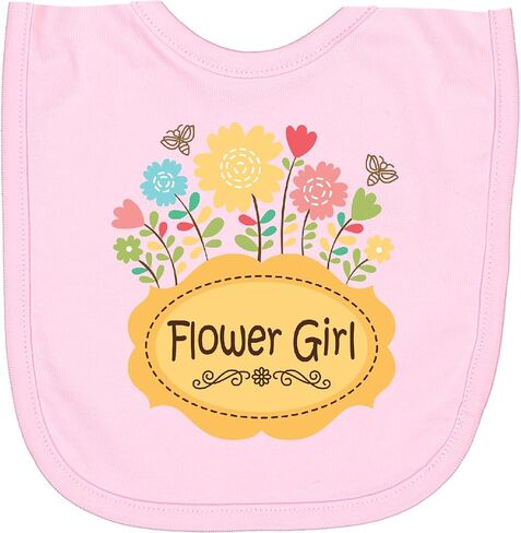 Flower Girl Bridal Party Newborn Bib in Kuwait
