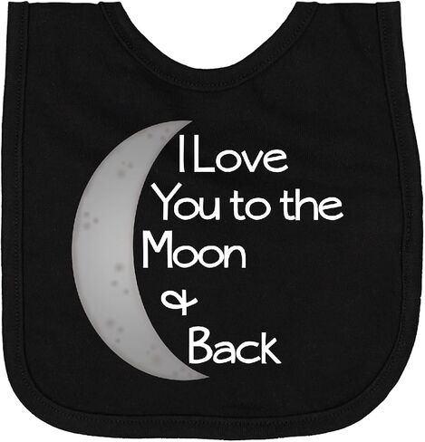 I Love You To the Moon & Back. Newborn Bib in Kuwait
