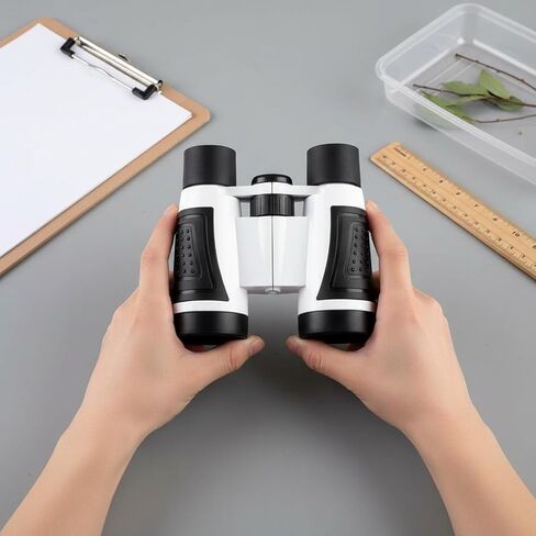 Children Binoculars Kids Portable Field Glasses Compact Toy Binoculars with Enhanced Viewing Lightweight for Young Suitable for School Activities Parks in Kuwait