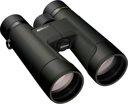 Nikon PROSTAFF P7 10x50 Binoculars with Fully Multicoated Lenses, Phase-Corrected Roof Prisms, Waterproof & Fogproof (16847) + Binocular Strap (2pc Bundle) in Kuwait