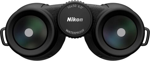 Nikon PROSTAFF P7 10x50 Binoculars with Fully Multicoated Lenses, Phase-Corrected Roof Prisms, Waterproof & Fogproof (16847) + Binocular Strap (2pc Bundle) in Kuwait