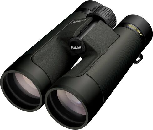 Nikon PROSTAFF P7 10x50 Binoculars with Fully Multicoated Lenses, Phase-Corrected Roof Prisms, Waterproof & Fogproof (16847) + Binocular Strap (2pc Bundle) in Kuwait