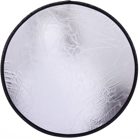 Foldable 2-in-1 Gold Silver Photography Reflector Light Diffuser for Photo Studio and Outdoor Shooting Portable Photography Accessory in Kuwait