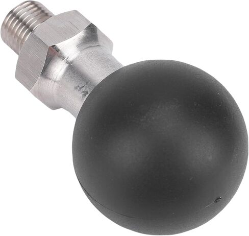Ball Head Mount, 1.5 Inch Rubber Ball Head with Stainless Steel Screw Rod, Integrated Design for Enhanced Stability, 360 Rotation with Connecting Rod and Base in Kuwait