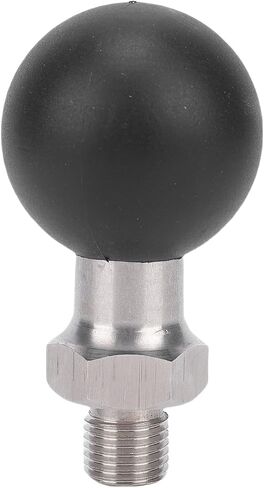 Ball Head Mount, 1.5 Inch Rubber Ball Head with Stainless Steel Screw Rod, Integrated Design for Enhanced Stability, 360 Rotation with Connecting Rod and Base in Kuwait