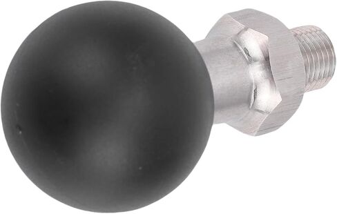 Ball Head Mount, 1.5 Inch Rubber Ball Head with Stainless Steel Screw Rod, Integrated Design for Enhanced Stability, 360 Rotation with Connecting Rod and Base in Kuwait