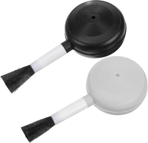 OSALADI 2pcs Plastic Air Blower and Soft Brush Cleaning Tool for Lens and Electronics, Sturdy Bulb Pump Dust Blower with Sweep Debris Function, Easy to Store for Telescope Lenses in Kuwait