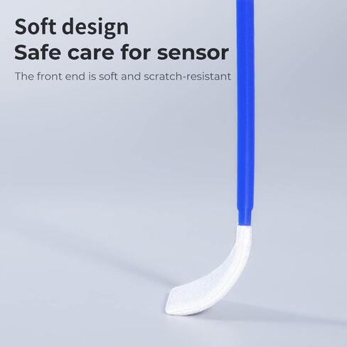 K&F CONCEPT Full-Frame Sensors Cleaning Swabs X20,for DSLR CCD CMOS | 24mm,Vacuum Sealed, Soft and Flexible, Smooth and Lint-Free,Precision Cleaning,for Nikon Sony Canon Camera Clean,MA01 in Kuwait