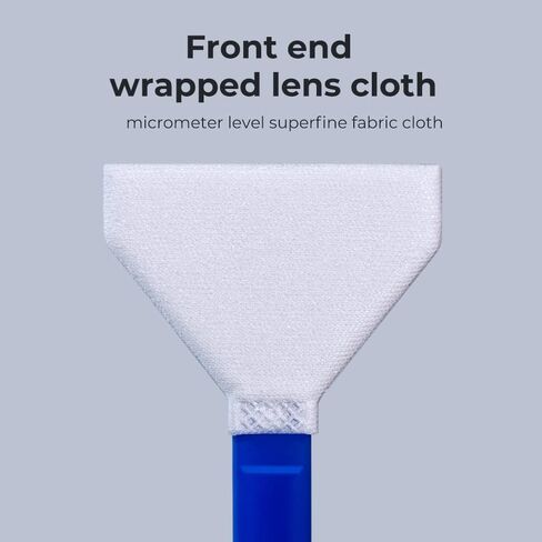 K&F CONCEPT Full-Frame Sensors Cleaning Swabs X20,for DSLR CCD CMOS | 24mm,Vacuum Sealed, Soft and Flexible, Smooth and Lint-Free,Precision Cleaning,for Nikon Sony Canon Camera Clean,MA01 in Kuwait