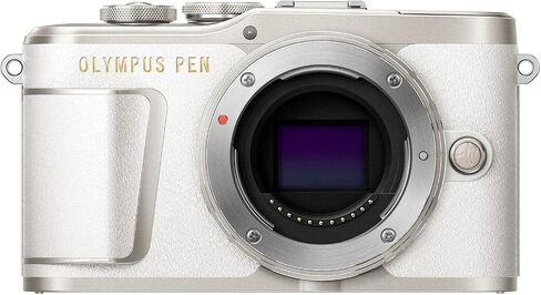 OM SYSTEM Olympus Pen E-PL9 Body Only with 3-Inch LCD (Pearl White) in Kuwait