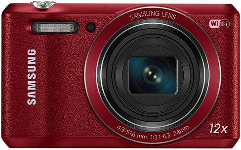 Samsung WB35F 16.2MP Smart WiFi & NFC Digital Camera with 12x Optical Zoom and 2.7" LCD (Black) in Kuwait