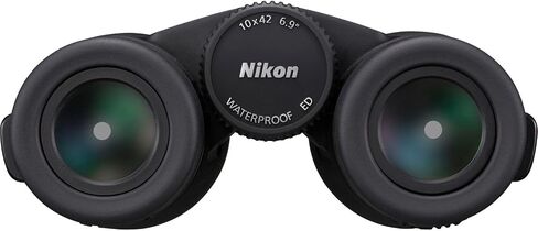 Nikon Monarch M7 10x42 Binoculars with ED Glass, Phase-Corrected Roof Prisms, Waterproof Fogproof Construction & Wide Field of View (16766) + Neck Strap (2pc Bundle) in Kuwait