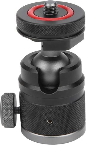 Generic Aluminum Alloy Ball Head CNC Anodized Metal Locking Knob with 1/4 Inch Screw Top Bottom for Camera Tripod Monopod Cold Shoe Mount in Kuwait