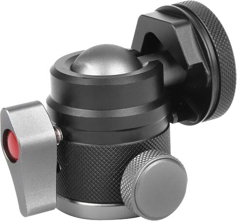 Generic Aluminum Alloy Ball Head CNC Anodized Metal Locking Knob with 1/4 Inch Screw Top Bottom for Camera Tripod Monopod Cold Shoe Mount in Kuwait