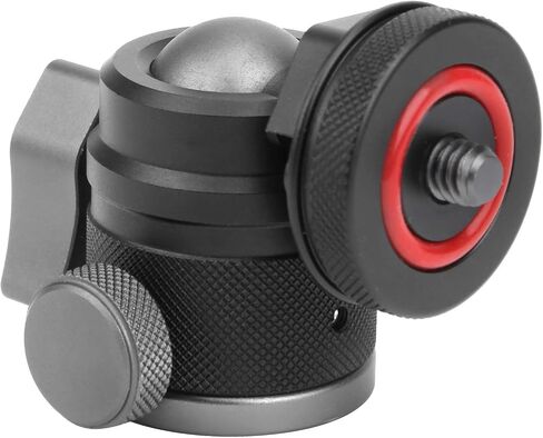 Generic Aluminum Alloy Ball Head CNC Anodized Metal Locking Knob with 1/4 Inch Screw Top Bottom for Camera Tripod Monopod Cold Shoe Mount in Kuwait