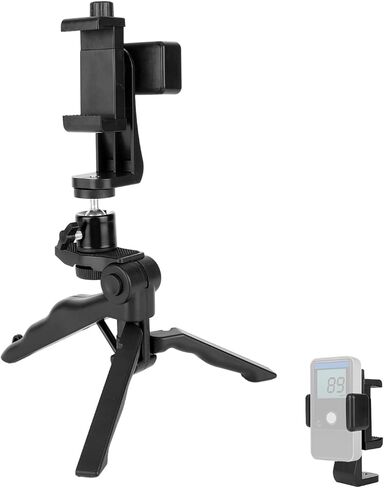 Lightweight Portable Tripod Mount Kit Compatible with Pocket Radar, Includes Radar Clip & Adjustable Tripod Stand Round Base Stand for Camera Phone in Kuwait