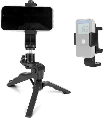 Lightweight Portable Tripod Mount Kit Compatible with Pocket Radar, Includes Radar Clip & Adjustable Tripod Stand Round Base Stand for Camera Phone in Kuwait