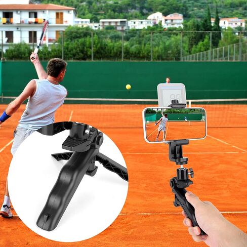 Lightweight Portable Tripod Mount Kit Compatible with Pocket Radar, Includes Radar Clip & Adjustable Tripod Stand Round Base Stand for Camera Phone in Kuwait