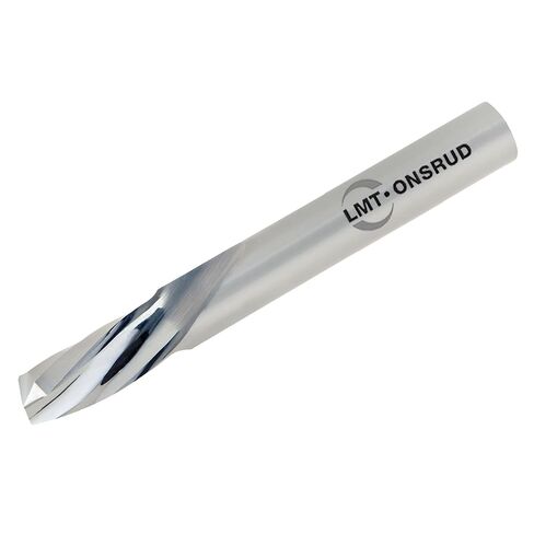 LMT Onsrud LP 64-012, Solid Carbide, Super O, Downcut, 0.125" Cutting Diameter, 0.500" Cutting Length, 0.250", Shank Diameter, 2.000" Overall Length, 1 Flute in Kuwait