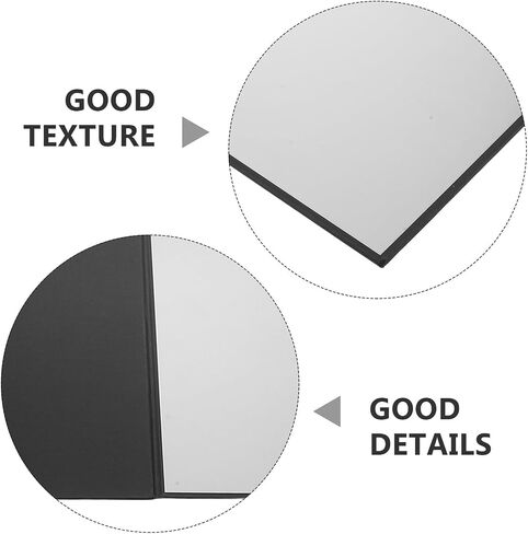 Photography Reflector Cardboard A3 Silver Reflective Fill Card Mini Reflector for Food and Product Photo Shooting Studio Lighting Accessories in Kuwait