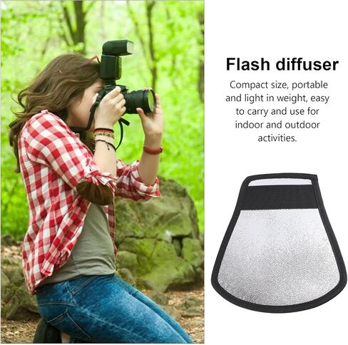 BESPORTBLE 4pcs Camera Light Reflector Diffuser Soft Flash Reflector for DSLR External Flash Photography Lighting Portable Accessories in Kuwait