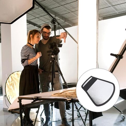 Toddmomy 4 Pcs Camera Flash Reflector Diffuser Set, External DSLR Speedlight Bounce Soft Light Modifier for Photography Studio and Outdoor Shooting in Kuwait