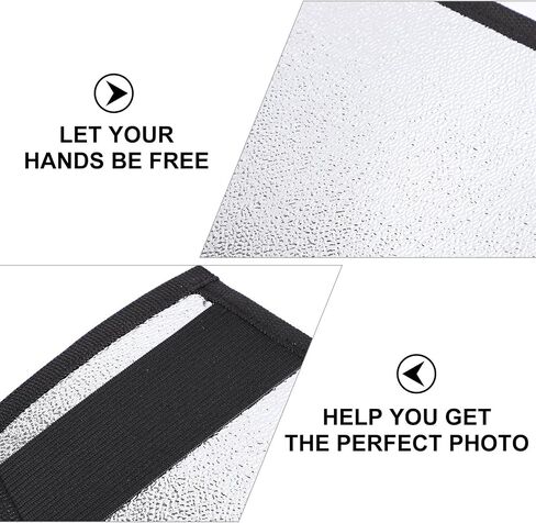 Toddmomy 4 Pcs Camera Flash Reflector Diffuser Set, External DSLR Speedlight Bounce Soft Light Modifier for Photography Studio and Outdoor Shooting in Kuwait