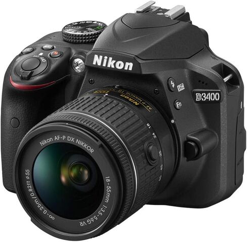 Nikon D3400 w/AF-P DX NIKKOR 18-55mm f/3.5-5.6G VR & AF-P DX NIKKOR 70-300mm f/4.5-6.3G ED in Kuwait