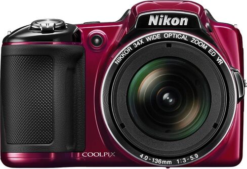 Nikon COOLPIX L830 16 MP CMOS Digital Camera with 34x Zoom NIKKOR Lens and Full 1080p HD Video in Kuwait