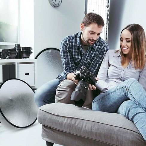 Foldable Photography Light -in-1 Portable Photo Reflector for Studio and Outdoor Lighting Accessories in Kuwait