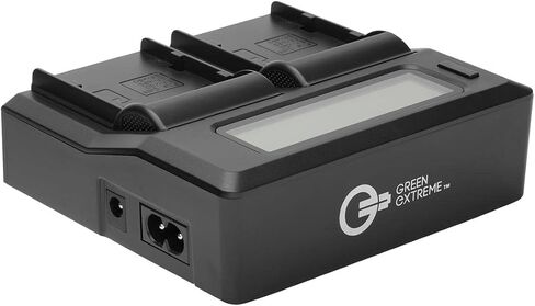 Dual Smart Charger with LCD Screen for Canon BP-A60 Battery in Kuwait