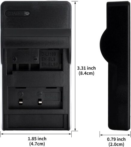 Norifon NP-140 USB Charger for Fujifilm FinePix S100FS, S200EXR | Compaitible with Fujifilm FinePix S200FS, S205EXR Camera in Kuwait