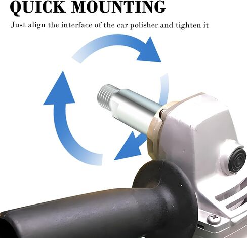 5/8"-11 Thread Angle Grinder Extension Shaft for Car Polisher,Universal Angle Grinder Attachments Expand Connection of Buffering Pads and Anglee Grinder in Kuwait