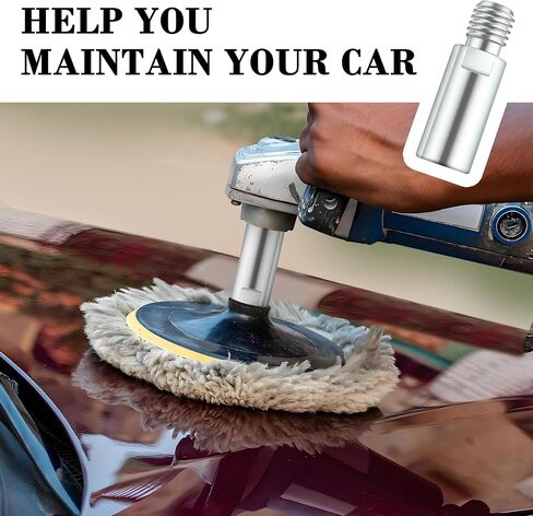 5/8"-11 Thread Angle Grinder Extension Shaft for Car Polisher,Universal Angle Grinder Attachments Expand Connection of Buffering Pads and Anglee Grinder in Kuwait