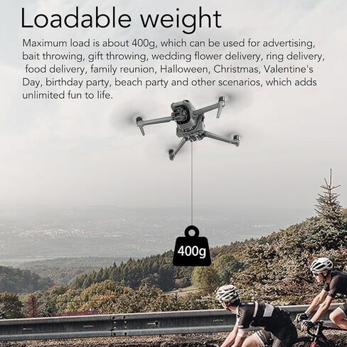 Drone Drop Release Device for AIR 3 Light Sensitive Control, Load Bearing, Compatible with Mini 2 Drone in Kuwait