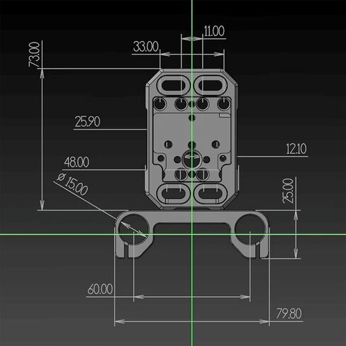 V Mount Battery Plate V-Lock 15mm Rail Rod Clamp Mount for Sony Canon ARRI RED Panasonic Nikon Camera Power Supply, for Anton-Bauer Pana-Sonic Bebob Fxlion SWIT in Kuwait