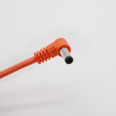 D-Tap to DC 5.5x2.1mm 12V Coiled Power Cable Suitable for Canon C70 Atomos Ninja Shogun SmallHD Indie 7 Blackmagic Video Assist KiPRO, Right Angle DC Plug to V-Mount Gold Mount Battery Adapter in Kuwait