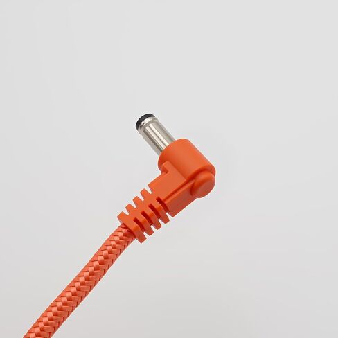 D-Tap to DC 5.5x2.1mm 12V Coiled Power Cable Suitable for Canon C70 Atomos Ninja Shogun SmallHD Indie 7 Blackmagic Video Assist KiPRO, Right Angle DC Plug to V-Mount Gold Mount Battery Adapter in Kuwait