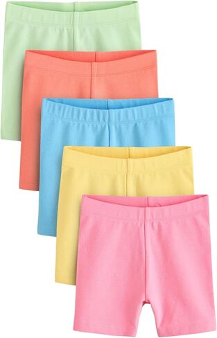 NEXT Girls Bike Shorts 5 Pack in Kuwait