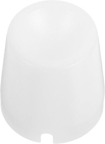 White Plastic Flashlight Diffuser Cover Dome for Reading | Portable Cap Attachment, Anti-glare Lighting, Camping Tent Use, Fits Leds and Handheld Torches in Kuwait