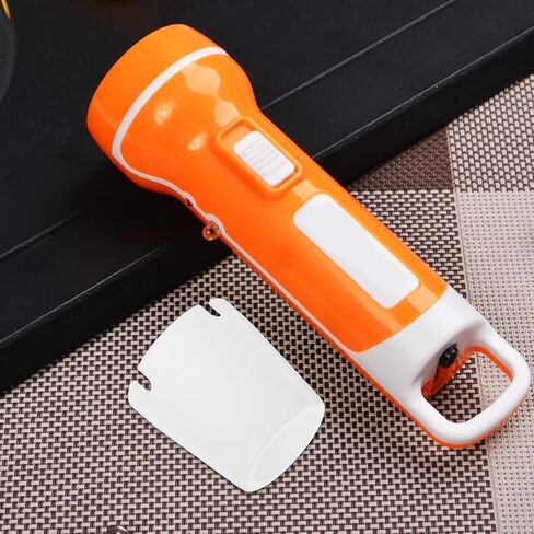 White Plastic Flashlight Diffuser Cover Dome for Reading | Portable Cap Attachment, Anti-glare Lighting, Camping Tent Use, Fits Leds and Handheld Torches in Kuwait