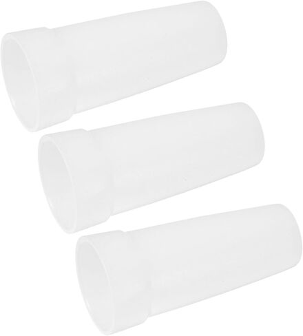 3pcs Flashlight Dome Diffuser Cap 1.1 Inch Plastic White | Matte Cover, Evenly Disperses Beam and Softens Harsh Light, Camping Flashlight Accessory for Daily Outdoor Adventures in Kuwait