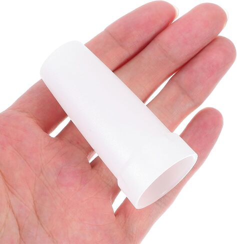 3pcs Flashlight Dome Diffuser Cap 1.1 Inch Plastic White | Matte Cover, Evenly Disperses Beam and Softens Harsh Light, Camping Flashlight Accessory for Daily Outdoor Adventures in Kuwait