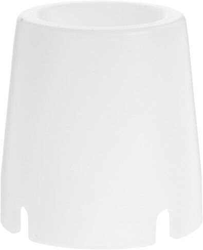 NUOBESTY Flashlight Diffuser Dome Cover Anti Glare Plastic Cap | White Plastic Build, Portable Design for Leds and Flashlights, Reading and Camping Use, Enhanced Illumination in Kuwait