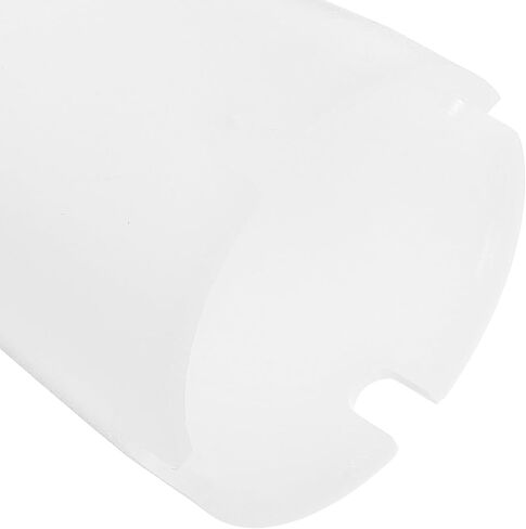 NUOBESTY Flashlight Diffuser Dome Cover Anti Glare Plastic Cap | White Plastic Build, Portable Design for Leds and Flashlights, Reading and Camping Use, Enhanced Illumination in Kuwait