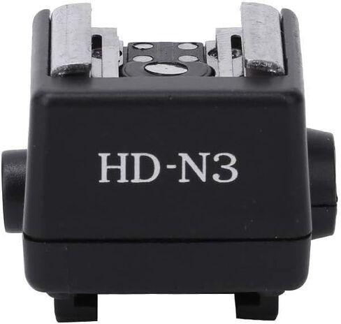 Fabater PC Hot Shoe Mounting Adapter for Video Camera, Lightweight Compact Hot Shoe Mount Adapter, Sturdy Durable Camera Flash for A100 A200 A300 A350 A700 A900 in Kuwait