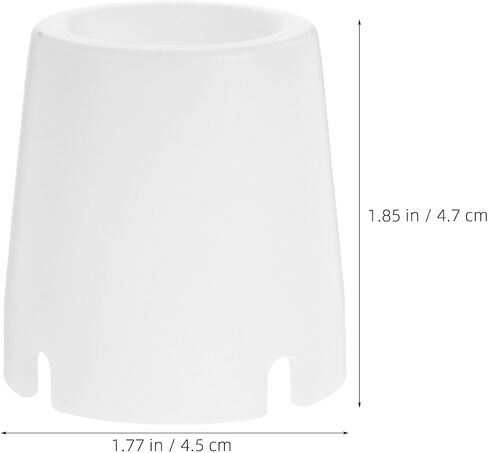 NOLITOY Plastic Flashlight Diffuser Dome Anti Glare Soft Light Cover | White Portable Accessory for Leds, Outdoor Activities and Indoor Lighting, Enhanced Illumination with Eye Protection in Kuwait
